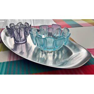 Vintage WMF Cromargan stainless steel oval serving tray